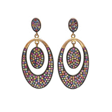 Load image into Gallery viewer, Rainbow Sapphire Earrings
