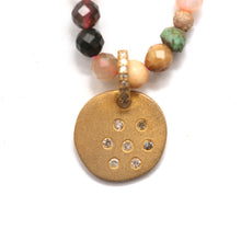 Load image into Gallery viewer, Multigem Diamond Beaded Necklaces

