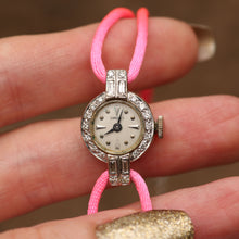 將圖片載入圖庫檢視器 14k Diamond Antique Watch
