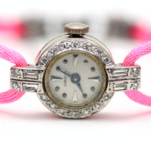 將圖片載入圖庫檢視器 14k Diamond Antique Watch
