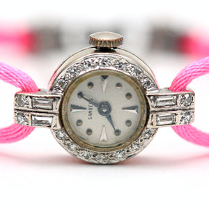14k Diamond Antique Watch