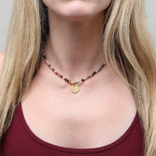 Load image into Gallery viewer, Multigem Diamond Beaded Necklaces
