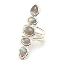Load image into Gallery viewer, Labradorite Totem Ring
