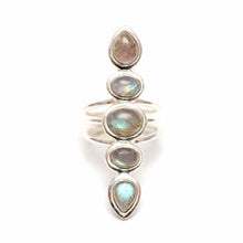 Load image into Gallery viewer, Labradorite Totem Ring
