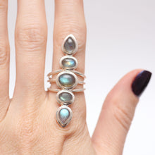 Load image into Gallery viewer, Labradorite Totem Ring

