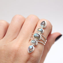 Load image into Gallery viewer, Labradorite Totem Ring
