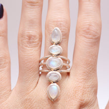 Load image into Gallery viewer, Moonstone Totem Ring
