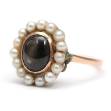 Load image into Gallery viewer, 10k Black Star Sapphire Ring
