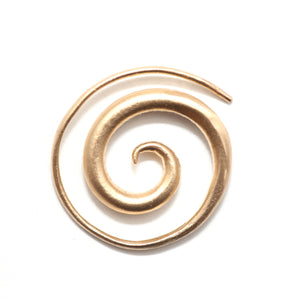 14k Spiral Earrings