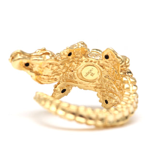 14k Alligator Ring