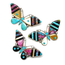 Load image into Gallery viewer, Zuni Butterfly Pendants
