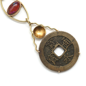 14k Sam Shaw Beauty in Nature Necklace