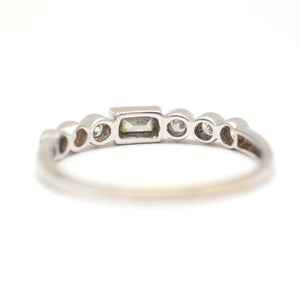 14k Milgrain Baguette Band