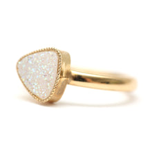 Load image into Gallery viewer, 14k Druzy Ring
