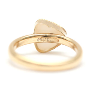 14k Druzy Ring