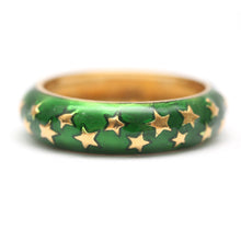 將圖片載入圖庫檢視器 18k Enamel Star Bands
