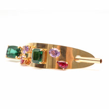 Load image into Gallery viewer, 14k Tourmaline Hair Pin
