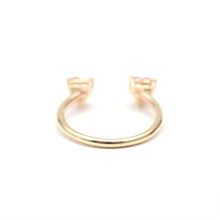 將圖片載入圖庫檢視器 14k Heart Cuff Ring
