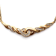 將圖片載入圖庫檢視器 14k Diamond Estate Necklace
