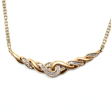 將圖片載入圖庫檢視器 14k Diamond Estate Necklace
