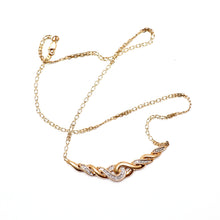 將圖片載入圖庫檢視器 14k Diamond Estate Necklace
