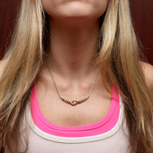 14k Diamond Estate Necklace