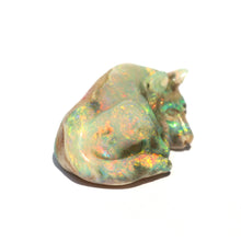 Laden Sie das Bild in den Galerie-Viewer, 50.5ct Opal Dog Carving
