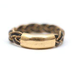 15k Elephant Hair Rings