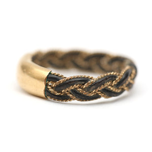 15k Elephant Hair Rings