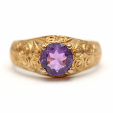 Load image into Gallery viewer, 9k Amethyst Ring
