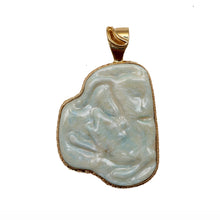 Load image into Gallery viewer, 14k Opal Wolf Pendant
