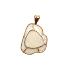 Load image into Gallery viewer, 14k Opal Wolf Pendant
