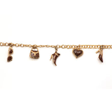 画像をギャラリービューアに読み込む, 14k Wild Child Enamel Charm Bracelet
