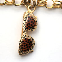 Load image into Gallery viewer, 14k Wild Child Enamel Charm Bracelet
