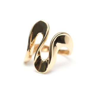 14k Wave Ring