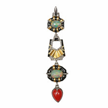 Laden Sie das Bild in den Galerie-Viewer, Enamel Opal Totem Pendant
