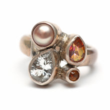 Carica l&#39;immagine nel visualizzatore di Gallery, Sterling Silver Starborn Rings
