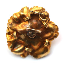 將圖片載入圖庫檢視器 Large 14k Enamel Carnation Pendant
