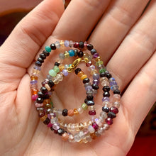 Load image into Gallery viewer, 14k gemstone choker
