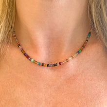Load image into Gallery viewer, 14k gemstone choker
