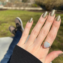 Load image into Gallery viewer, Giant Opal Heart Ring
