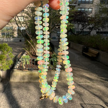 將圖片載入圖庫檢視器 14k Opal Bead Necklace
