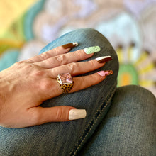 Load image into Gallery viewer, 18k Pink Leopard Ring
