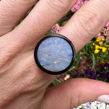 將圖片載入圖庫檢視器 Opal Onyx Inlay Ring
