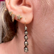 將圖片載入圖庫檢視器 Antique Rose Cut Diamond Earrings
