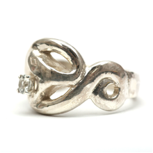Load image into Gallery viewer, Sterling Sapphire Snake Ring

