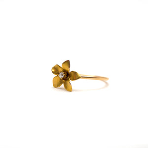 14k Diamond Conversion Ring