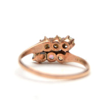 Load image into Gallery viewer, 14k Victorian Pearl and Opal Ring
