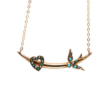 Load image into Gallery viewer, 9k Victorian Lovesick Conversion Necklace
