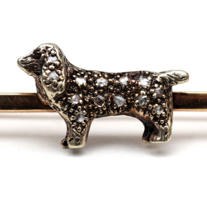 Victorian Rose Cut Diamond Dog Ring